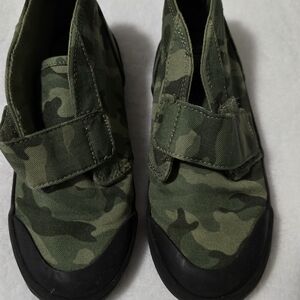 Kids Camouflage Shoes with Black Soles